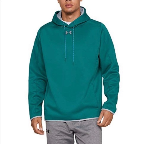 Under Armour Men's Double Threat Fleece Hoodie MD - Picture 1 of 8